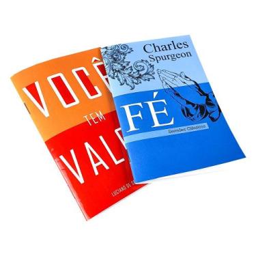 Imagem de Kit Evangelismo Charles Spurgeon  Fé e Você tem Valor