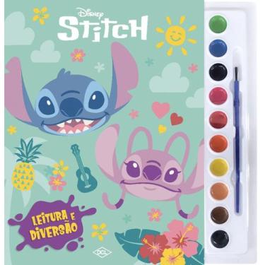 Imagem de Livro - DISNEY - AQUARELA - STITCH__