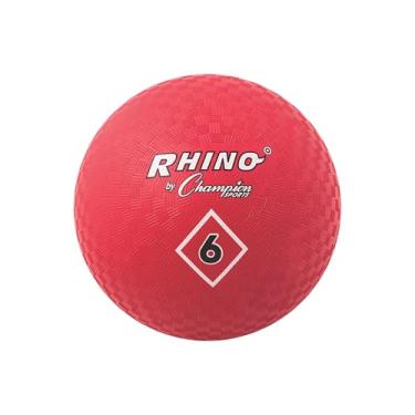 Imagem de Champion Sports Bola de parquinho, 15 cm, vermelha