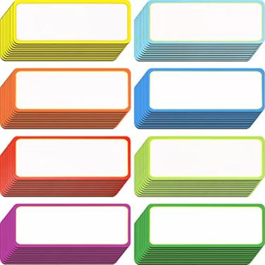 Imagem de Etiquetas magnéticas apagáveis a seco placas de nome etiquetas magnéticas flexíveis para quadros brancos artesanato de geladeira (80)