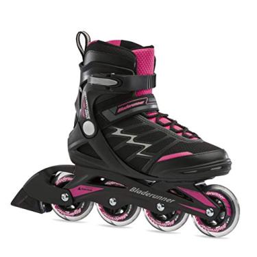 Imagem de Patins em linha Bladerunner by Rollerblade Advantage Pro XT para adultos, preto e rosa, patins em linha, preto/rosa, 5