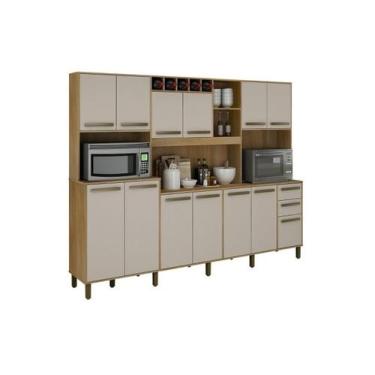 Imagem de Armario Agata 13 Portas 2 Gavetas 5 Nichos Valdemoveis - Valdemóveis, 