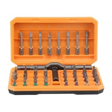 Imagem de Ioensy Conjunto de chaves de fenda 42 em 1, chave de fenda com catraca, resistente ao desgaste, ferramenta de reparo versátil para móveis e eletrodomésticos