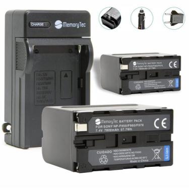 Imagem de Bateria NP-F950/960/970 para câmera digital e filmadora Sony BC-V615, 