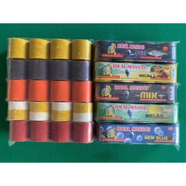 Imagem de Kit com 10 pacotes de pastilhas ideal massas - para carpa cabeçuda - a