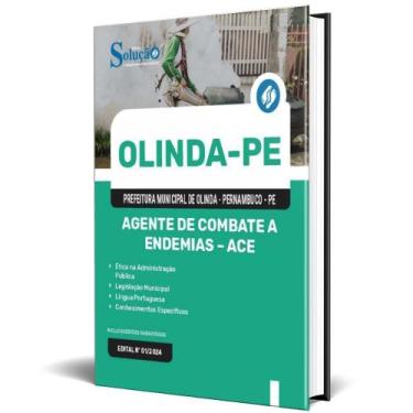 Imagem de Apostila Prefeitura Olinda Pe 2024 Agente Combate A Endemias - Editora