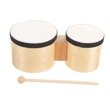 Imagem de menolana Festival Bongo Tambor de mão com instrumento de percussão de baqueta Adultos Bongôs Pandeiros para festas Educação infantil Crianças 2-4