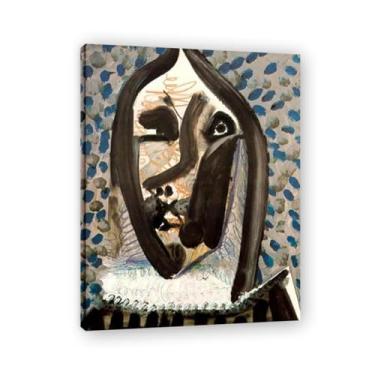 Imagem de Murais Head Of The Man Diego Rivera – Arte de realismo socialista mexicano, muralista do século 1756, coleção clássica do museu de Nova York para decoração de casa 50 x 65 cm