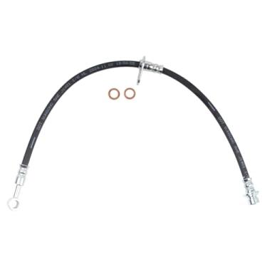 Imagem de TRQ Lado do motorista da mangueira do freio dianteiro esquerdo compatível com Honda Fit 2015-2020