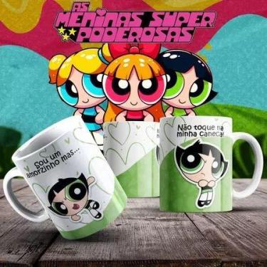 Imagem de CANECA PERSONALIZADA MENINAS SUPER PODEROSAS XICARA CERAMICA PORCELANA