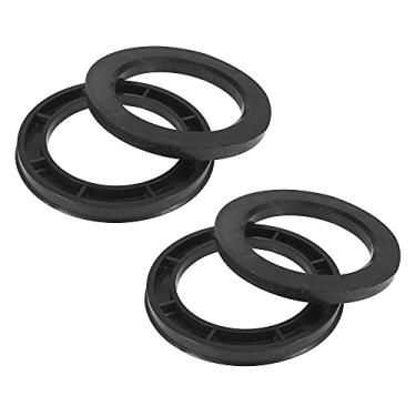 Imagem de X AUTOHAUX 4 peças de plástico 77,80 mm a 110 mm anéis centricos centro furo roda espaçador central