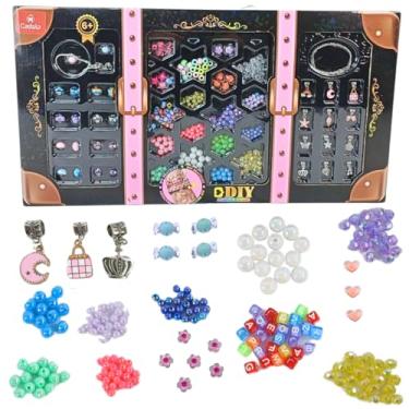 Imagem de Kit de Minçangas DIY Colares Pulseiras Bijuteria Infantil Castela