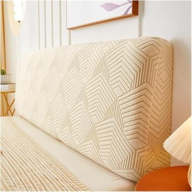 Imagem de Capa De Cabeceira De Cama Elástica Para Queen King Size, Capas De Cabeceira Sólida Em Tecido Jacquard Super Macia Capa De Cabeça De Cama Confortável Capa Protetora, #15, 220cm(86 inch)