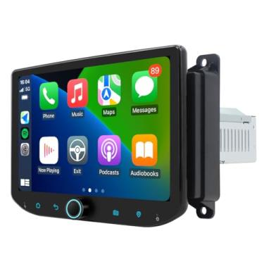 Imagem de Joying Rádio automotivo para Jeep Grand Cherokee/Dodge Durango 2011-2013, tela sensível ao toque IPS de 8 polegadas 4 + 64 GB estéreo para carro 1280 x 800 com CarPlay sem fio e Android Auto, link