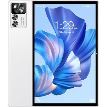 Imagem de Tablet 12S Pro, Octa-Core, 256 GB + 8 GB, ecrã imersivo de 10.1 polegadas, câmara traseira de 32 MP, câmara frontal de 16 MP, Wi-Fi, Android 13, bateria de 8800 mAh, Dual SIM (branco)