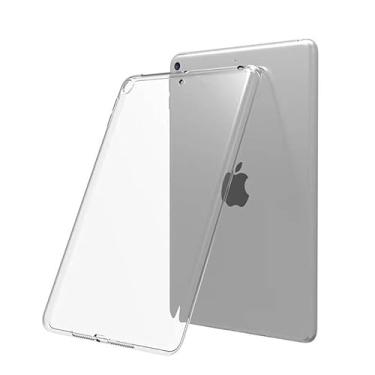 Imagem de Asgens Capa para iPad de 9,7 polegadas, 6ª geração 2018, capa para tablet de TPU macio e transparente com absorção de choque, para Apple iPad 6 9,7 polegadas, modelos A1893/A1954 (2018)