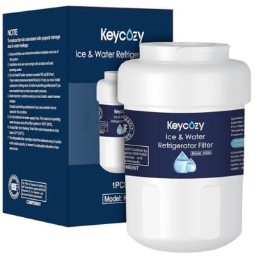 Imagem de Keycozy Substituição do filtro de água do refrigerador K003 para GE MWF, martWater MWFP, MWFA, GWF, HDX FMG-1, WFC1201, WFC1201, RWF1060, 197D6321P006, PC75009, Kenmore 9991, GSE25GSHECSS, PSHS6PGZBBS