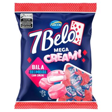 Imagem de Bala 7 Belo Mega Creamy Recheada com Creme 90g
