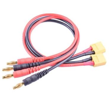 Imagem de Cabo RC Macho XT60 4mm Banana Gold Plug 2 PCS Lipo Bateria Cabo De Car