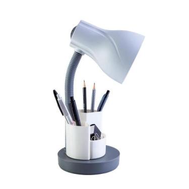 Imagem de Luminária Abajur de Mesa Luz Direcionada Decoração Estudo Escritório H