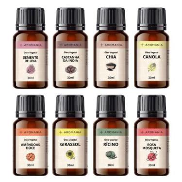 Imagem de Óleo Vegetal Carreador 100 Puro e Natural 30ml  Capilar Corpo e Rosto 