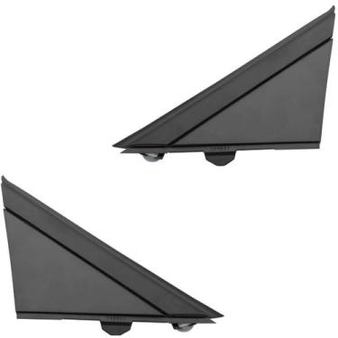 Imagem de Par Acabamento Triangulo Paralama Moldura Vidro Retrovisor Coluna Port