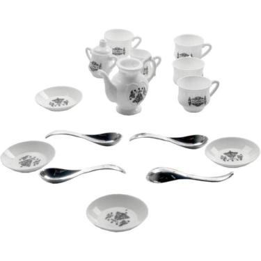 Imagem de Brinquedo Jogo Chá Chazinho Café Bule Xicara Pires Cozinha - Ark Toys