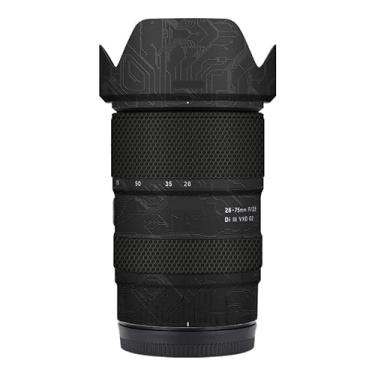Imagem de Adesivo antiarranhões para lente de câmera para Tamron 28-75 mm F2.8 G2 adequado para Nikon Mount Coat Vinil Película Protetora Decalques 28-75 F 2,8 G 2(Preto Circuito)