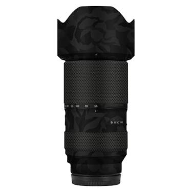 Imagem de Adesivo para câmera antiarranhões com tampa de lente película protetora decalque protetor corporal para Tamron 50-300 mm F4.5-6.3 adequado para Sony Mount 50 300 (Shadow Camo Black)