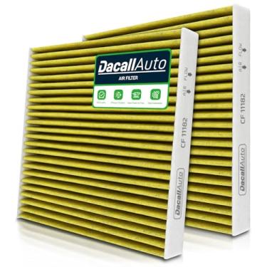 Imagem de Filtro de ar de cabine de carbono ativado Dacall de 2 peças, adequado para Acura ADX/Integra/MDX/RDX (2021-2025), para Honda Accord Civic/Clarity All/CR-V/CR-Z/FIT All/HR-V/Insight/Odyssey, peça de