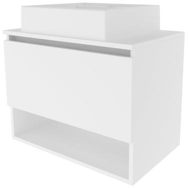 Imagem de Gabinete de Banheiro 60 cm 1 Porta com Cuba Valente