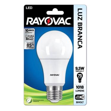 Imagem de Lampada Rayovac Led A55 9,5w Bivolt Branca