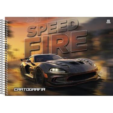 Imagem de Caderno Cartografia Espiral Silver Tunning 80Fls - Animativa