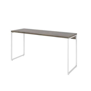 Imagem de Mesa Dynamica 150x60x75cm Carvalho Dark - Est.branca Carvalho Dark - Est.branca