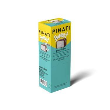 Imagem de PINATI Doce de coco SWEET Cocadinha com Chocolate Preto 14g - 24 unidades