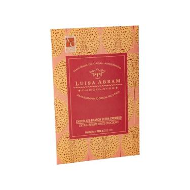 Imagem de Chocolate Branco Extra Cremoso Luisa Abram 80g