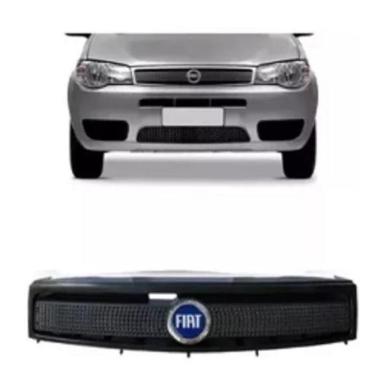 Imagem de Grade Radiador + Moldura Milha Palio Siena Siena G3 2004/.