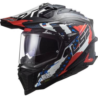 Imagem de Capacete LS2 Explorer MX701 Extend, Vermelho, 58