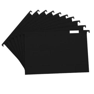 Imagem de Kit Com 10 Pastas Suspensas Escritório Organização Documentos - Polyca