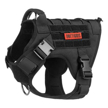 Imagem de Arnês para cães OneTigris Tactical para cães grandes Black XL