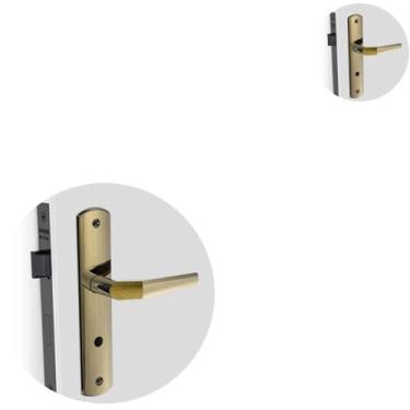 Imagem de Fechadura Popline Reta Para Banheiro Oxidada- Soprano