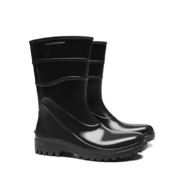 Imagem de Bota Bracol PVC Flex 43 Cano Curto Sem Forro CA 37456 Preto