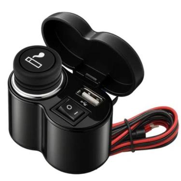 Imagem de Carregador Moto USB Entrega Relâmpago Garantida - Atena