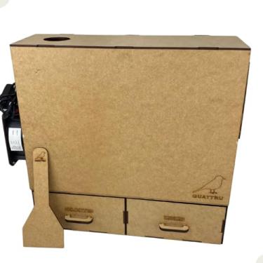 Imagem de Separador Soprador de Sementes Elétrico para Pássaros Bivolt 110v/220v