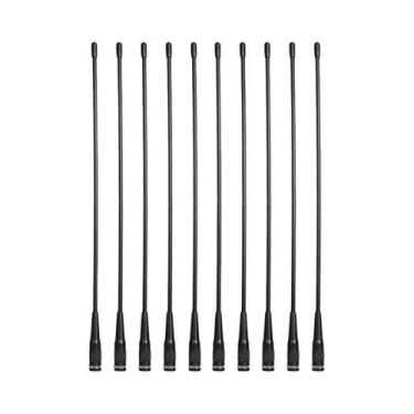 Imagem de Antena Whip VHF UHF SMA-M Masculina Para Yaesu VX-3R VX-5R RT3S RA89 H