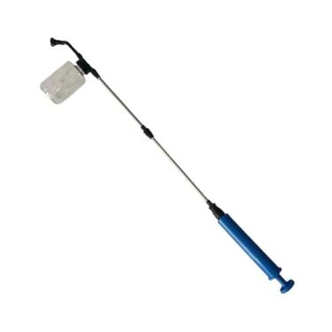 Imagem de Generic Espanador de pó ajustável para árvores frutíferas de 36,6 polegadas, ferramenta de polinização com bomba de ar push-pull para uso interno e externo,