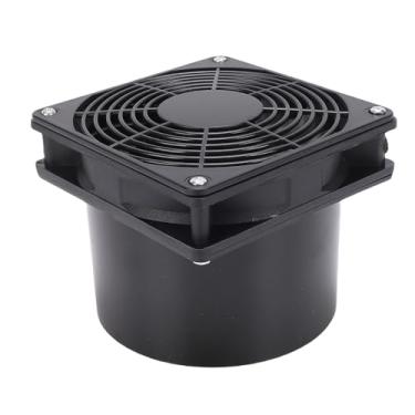 Imagem de HURRISE Kit de Ventilador de Exaustão Com Energia Solar de 10W Com Painel Solar e Materiais de Abdominais Monocristalinos de Ventilador para Estufas, Galinhas, Sótãos, Celeiros,