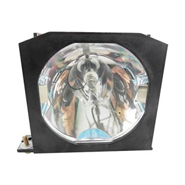 Imagem de CTLAMP Lâmpada de substituição para projetor ET-LAD7700 com caixa compatível com PANASONIC PT-D7700 PT-D7700E PT-D7700EK PT-D7700K PT-D7700U