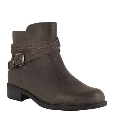 Imagem de David Tate Botas femininas sem zíper e fivela, Seixo marrom, 8 X-Wide