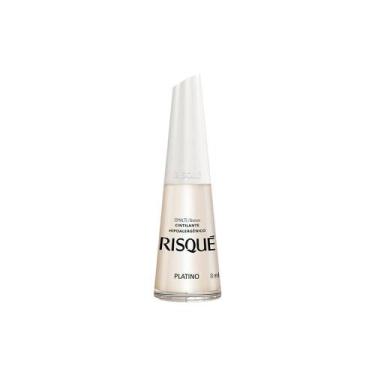 Imagem de Esmalte Risqué Cintilante Platino - Risque